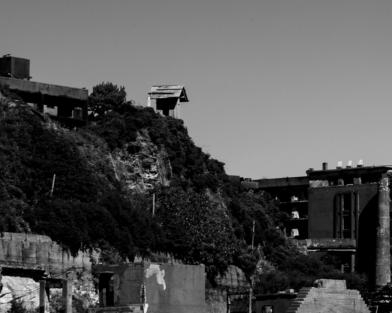 軍艦島　端島神社本殿