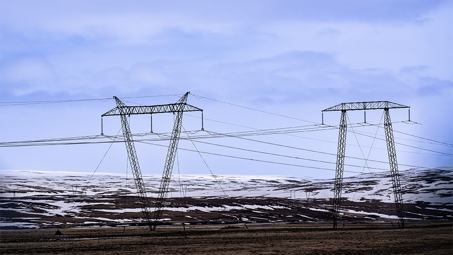 Power transmission towers